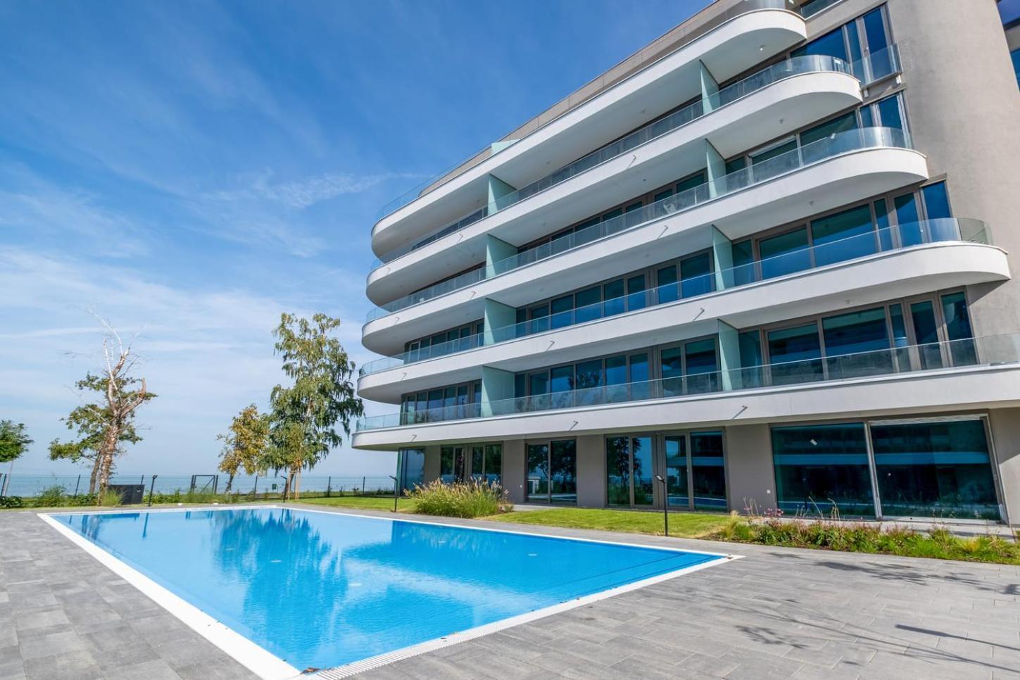 Myflat Wave Olive Apartment Шиофок Экстерьер фото